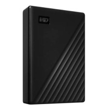 External HDD, WESTERN DIGITAL, My Passport, 6TB, USB 2.0, USB 3.2, Black, WDBR9S0060BBK-WESN