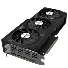 Vaizdo plokštė, GIGABYTE, NVIDIA GeForce RTX 4070, 12 GB, GDDR6, 192 bitų, PCIE 4.0 16x, trijų lizdų ventiliatorius, 1xH