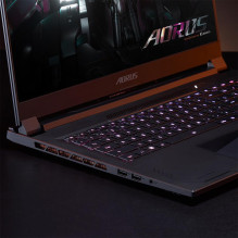 Nešiojamasis kompiuteris, GIGABYTE, Aorus, AORUS 17X AZF, CPU Core i9, i9-13980HX, 2200 MHz, 17.3&quot;, 2560x1440, RAM 