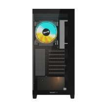 Dėklas, GIGABYTE, GB-C500P ST, MidiTower, Case gaminio savybės Skaidrus skydelis, ATX, MicroATX, MiniITX, Spalva Juoda, 