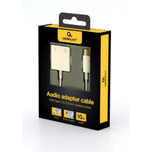 CABLE USB-C TO AUDIO 3.5MM / SOCKET A-CM-3.5FP-01 GEMBIRD