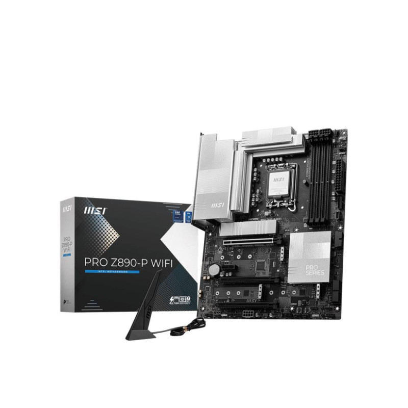 Mainboard, MSI, Intel Z890, LGA1851, ATX, Memory DDR5, Memory slots 4, 1xPCI-Express 4.0 1x, 2xPCI-Express 4.0 4x , 1xPC