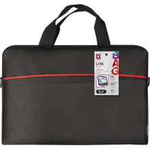 Defender Lite notebook case 39.6 cm (15.6&quot;) Briefcase Black