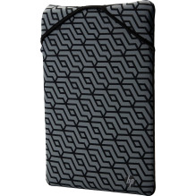 HP Reversible Protective 15.6-inch Geo Laptop Sleeve 15.6&quot; Sleeve case Black, Gray