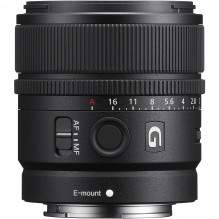 Sony E 15mm F1.4 G (Black) | (SEL15F14G)