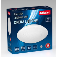 Modernus LED lubų plafonas Activejet OPERA LED 12W