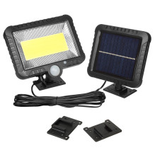 Maclean Energy MCE438 Solar LED Floodlight with motion sensor, IP44, 5W, 400lm, 6000K cold white, lithium battery 1300 m