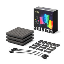 Twinkly Squares Extension Kit Smart lighting kit Black Wi-Fi / Bluetooth