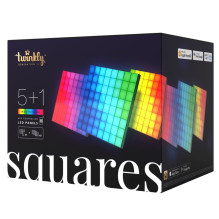 SMART BLOCKS TWINKLY SQUARES COMBO PACK 6 BLOCKS (1 PAGRINDINIS + 5 PLĖTINYS) X 64 PIXELS RGB