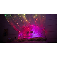 TWINKLY Strings 100 (TWS100STP-BEU) Išmaniosios eglutės lemputės 100 LED RGB 8 m