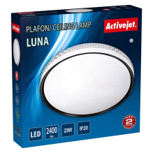 Modernus LED lubų plafonas Activejet LUNA 23W