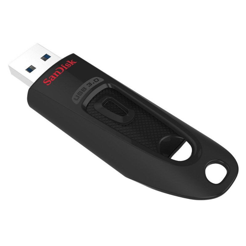 SanDisk Ultra USB atmintinė 128 GB USB Type-A 3.2 Gen 1 (3.1 Gen 1) Juoda