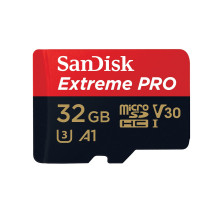 Sandisk Extreme Pro atminties kortelė 32 GB MicroSDHC Class 10 UHS-I