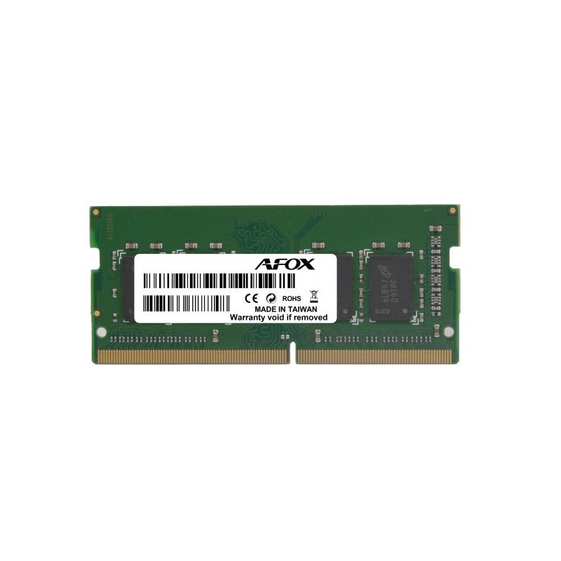 AFOX AFSD34BN1P atminties modulis 4 GB 1 x 4 GB DDR3 1600 MHz