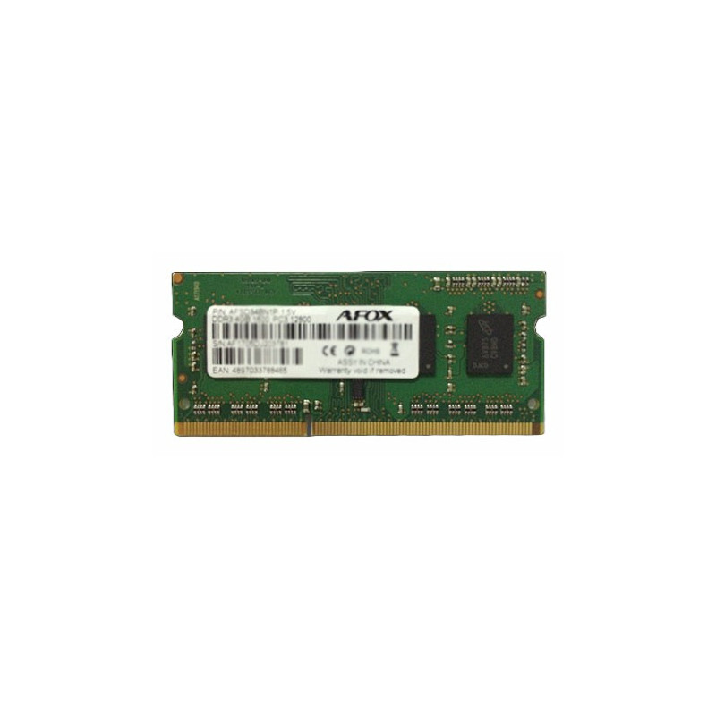 AFOX SO-DIMM DDR3 8GB atminties modulis 1333 MHz LV 1,35V