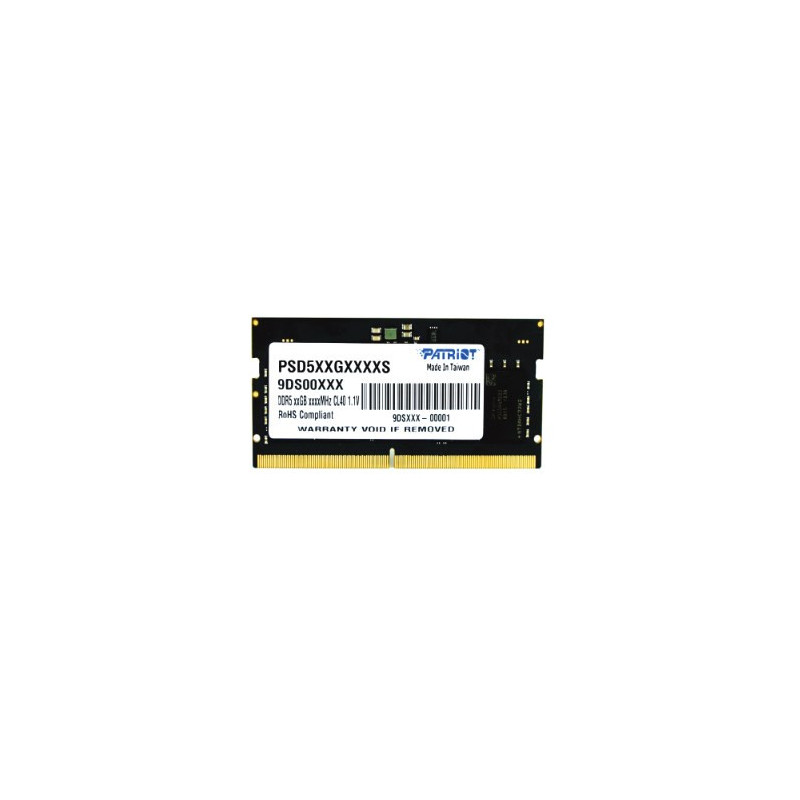 Patriot Memory Signature PSD516G480081S atminties modulis 16 GB 1 x 16 GB DDR5 4800 MHz