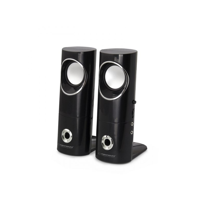 Esperanza 2.0 BEAT speaker set 2.0 channels 6 W Black