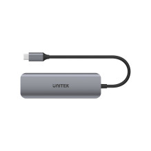 UNITEK H1107A interface hub USB 3.2 Gen 1 (3.1 Gen 1) Type-A 5000 Mbit / s Grey