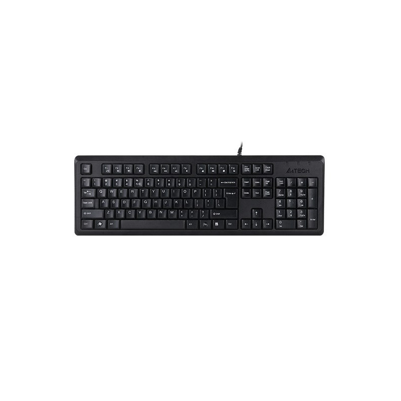 A4Tech KR-92 keyboard Universal USB QWERTY English Black