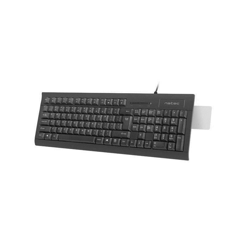 Natec MORAY Keyboard with Smart ID Card Reader