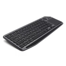 Techly ICTB9801TB klaviatūra Universal RF Wireless + Bluetooth QWERTY US English Black