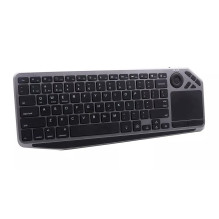 Techly ICTB9801TB klaviatūra Universal RF Wireless + Bluetooth QWERTY US English Black