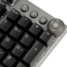 iBox Aurora K-4 klaviatūra USB QWERTY juoda