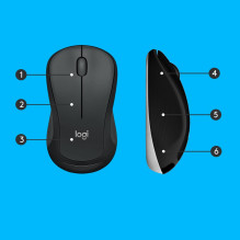 „Logitech MK540 ADVANCED“ belaidė klaviatūros ir pelės kombinacija