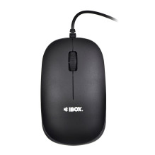 iBox IKMS606 keyboard Mouse included Home USB QWERTY UK English Black