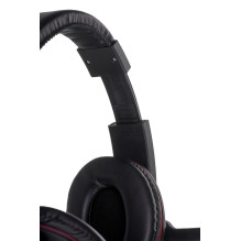 Esperanza EH118 headphones / headset Wired Head-band Calls / Music Black, Red