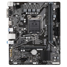 Gigabyte H510M H V2 Motherboard - Supports Intel Core 11th CPUs, up to 3200MHz DDR4 (OC), 1xPCIe 3.0 M.2, GbE LAN, USB 3