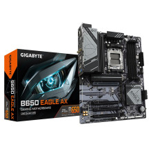 Gigabyte B650 EAGLE AX Motherboard - Supports AMD Ryzen 7000 CPUs, 12+2+2 Phases Digital VRM, up to 7600MHz DDR5 (OC), 1