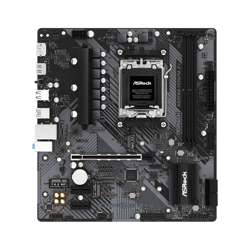 Asrock A620M-HDV / M.2+ AMD A620 Socket AM5 micro ATX