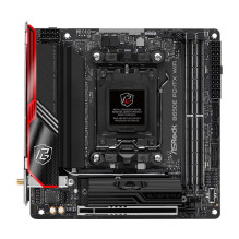 Asrock B650E PG-ITX WiFi AMD B650 lizdas AM5 mini ITX