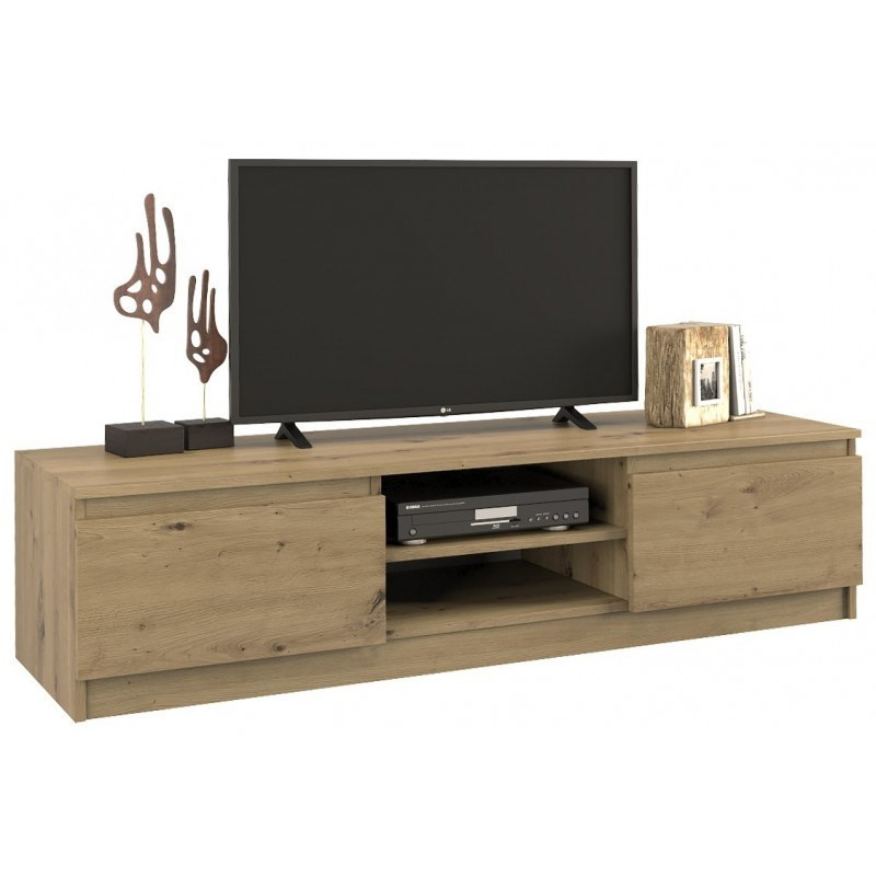 Topeshop RTV140 ARTISAN TV stand / entertainment centre 2 shelves