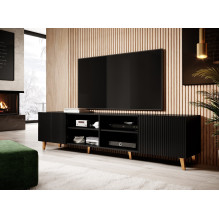 Cama RTV cabinet PAFOS 200x42x52 Black matt