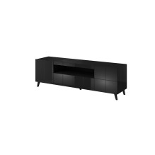 Cama TV stand REJA black gloss / black gloss