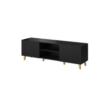 Cama RTV cabinet PAFOS 150x42x52 Black matt