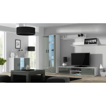 Cama TV stand SOHO 180 white / grey gloss