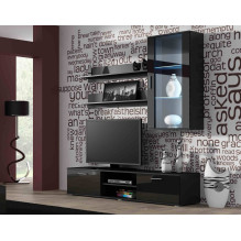 Cama TV stand SOHO 180 black / black gloss