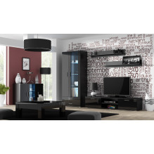 Cama TV stand SOHO 180 black / black gloss