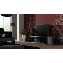 Cama TV stand SOHO 140 white / black gloss