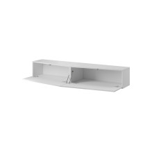 Cama TV stand VIGO SLANT 180cm (2x90) white / white gloss