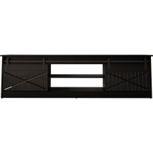 RTV GRANERO 200x56.7x35 black / black gloss cabinet