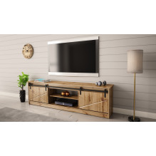 RTV GRANERO cabinet 200x56.7x35 oak wotan