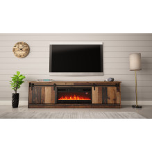 RTV GRANERO + fireplace cabinet 200x56.7x35 old wood