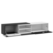 Cama TV cabinet SIGMA1 180 white / black gloss