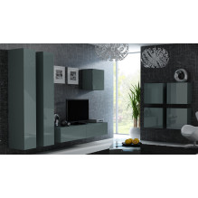 Cama TV Stand VIGO '180' 30 / 180 / 40 grey / grey gloss