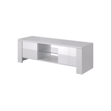 Cama TV stand WEST 42 / 130 / 42 white / white gloss