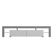 Cama TV stand TORO 200 grey / white gloss